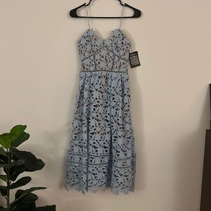 SELF PORTRAIT AZALEA LACE DRESS